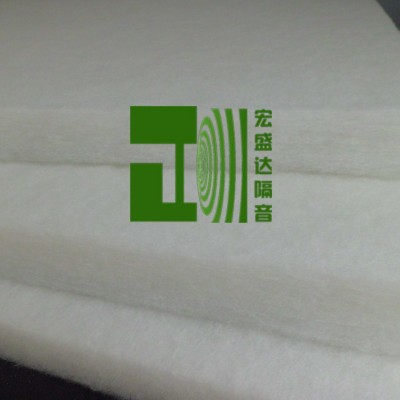 青岛宏盛达供应聚酯纤维吸音棉 环保阻燃 墙体填充隔音