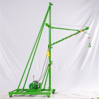 500公斤室内小吊机-小型简易吊沙机价格-东弘起重