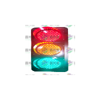 400型红黄绿满屏三单元交通信号灯